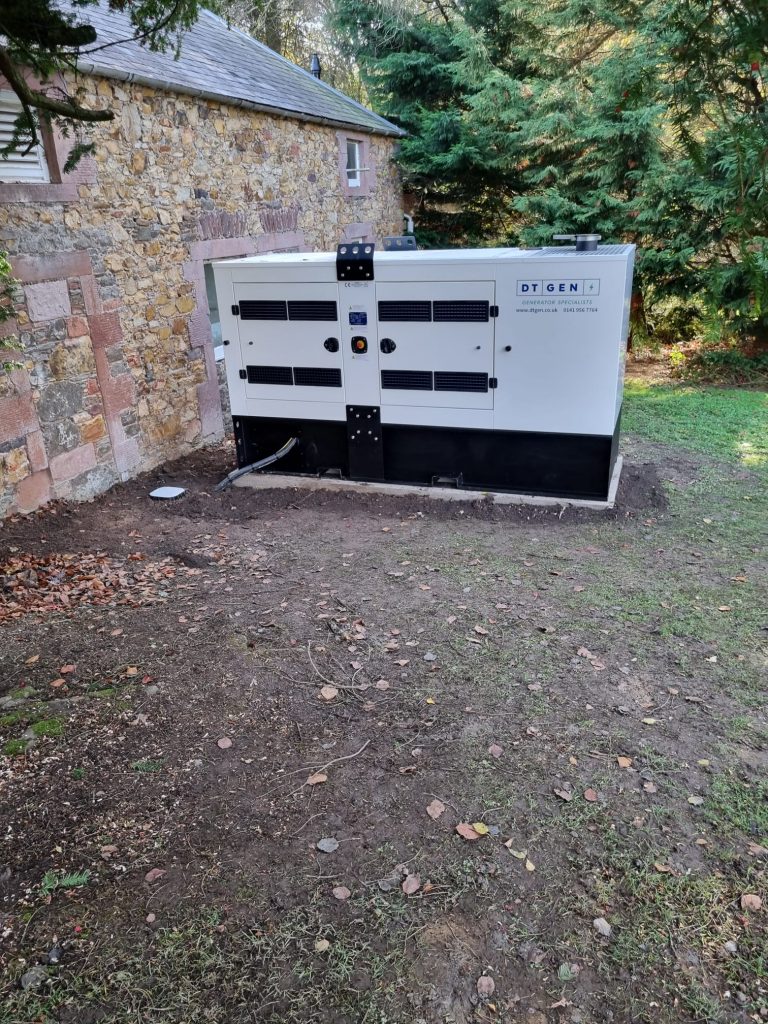 hospital generator install